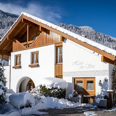 Ferienhaus Am Burgsee Ladis Exterior foto