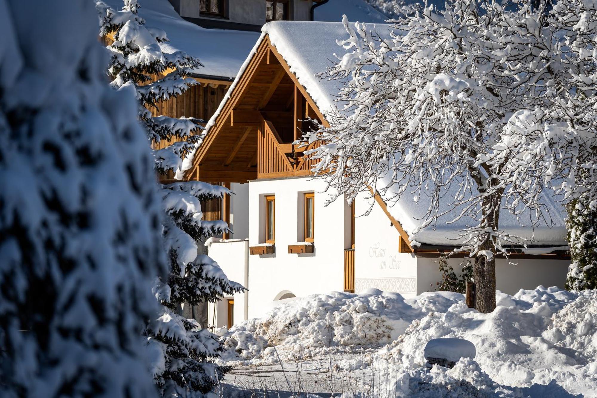 Ferienhaus Am Burgsee Ladis Exterior foto